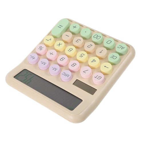 Calculadora mecánica Veemoon para organizar el estudio en el escritorio