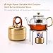 2026 Upgrade High-Power Portable Mini Outdoor Spirit Burner & Alcohol Stove, Lightweight Aluminum Camping Stove with Stable Stand, Fuel-Efficient Compact Backpacking Cooking Gear (SilverS)