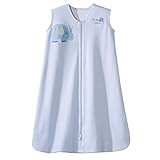 Halo Sleepsack 100% Cotton Wearable Blanket, Blue Stripe, X Large