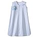 Halo Sleepsack 100% Cotton Wearable Blanket, Blue Stripe, X Large