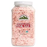 Himalayan Chef 100% Natural Pink Salt Jar, 5 Pound Coarse Grains