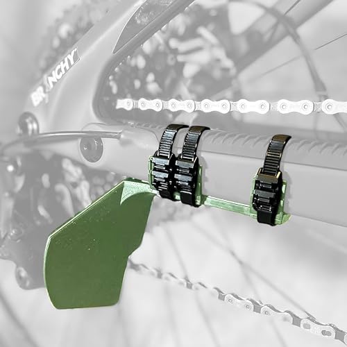 Branchy Protection, Protector Universal de Cambio Trasero Bicicleta | Recomendado para MTB, Ebike, Enduro, DH, Gravel (Forest Green)