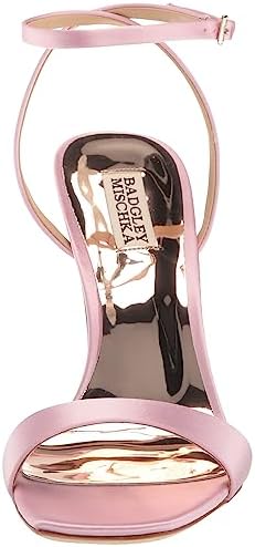 Badgley Mischka Women's Ivette Heeled Sandal, Diamond Pink, 8 | Image 1