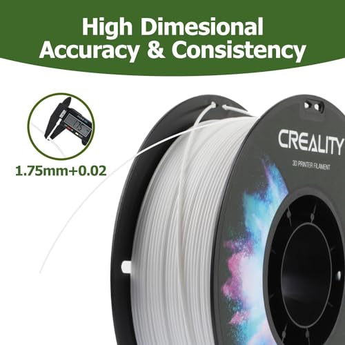Image of Official CREALITY PETG 3D Printer Filament 1.75mm 1KG (2.2lbs), High Precision Strong Toughness, Odorless Better Flow Moistureproof 3D Printing Ender Filament