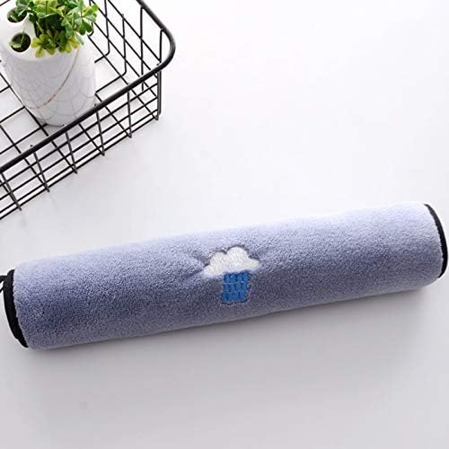 5PCS Quick Dry Microfiber Coraline face Towel Absorbent Weather Embroidery Pattern for Kids Adult Women (Color : Pink Size : 5pc) (Blue 5pc)