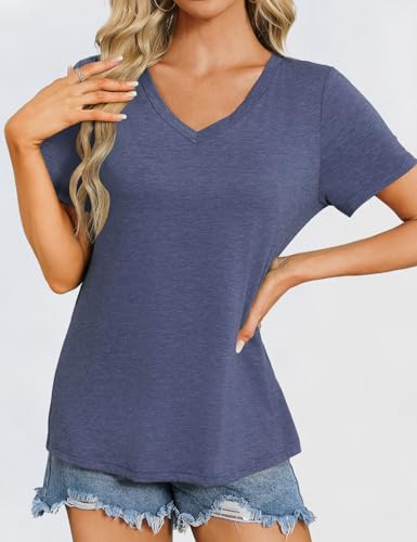 Save 58% on Women's V-Neck Short Sleeve T-Shirt - Code E4X2ODWG - Image 4