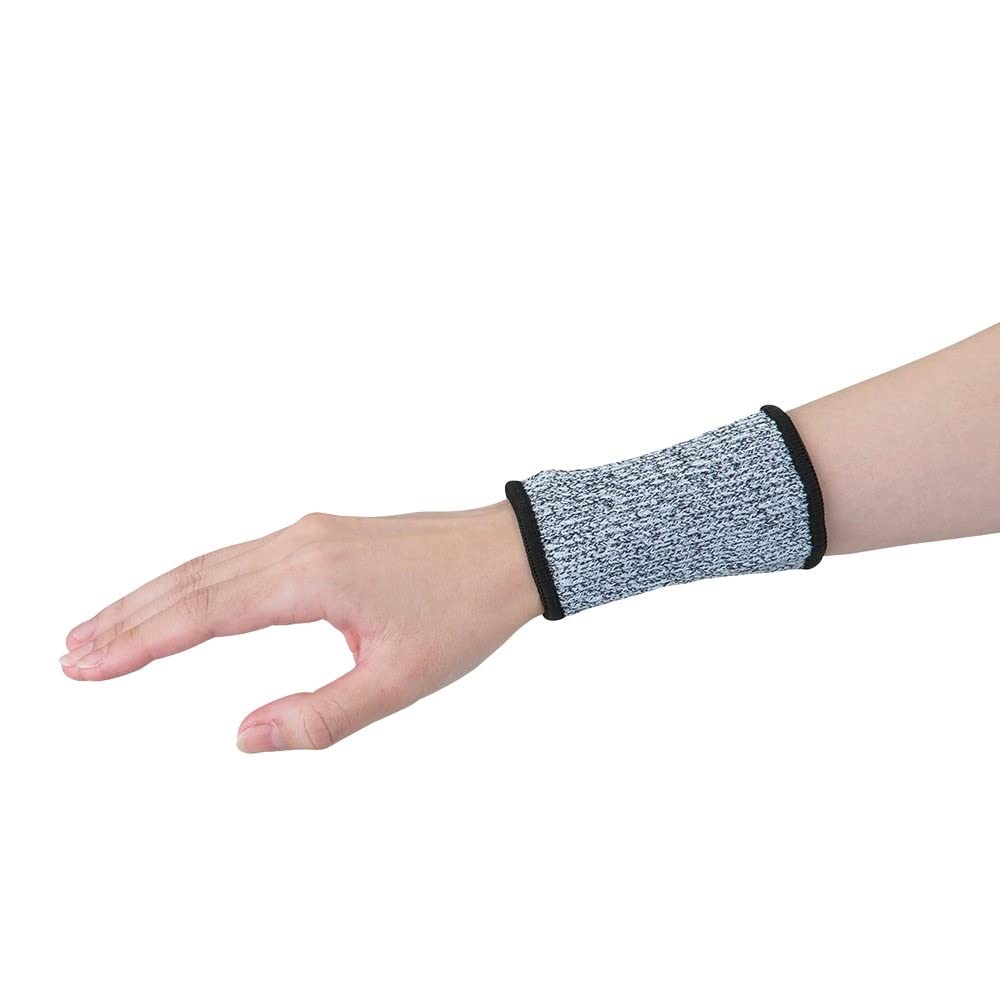 Amazon.co.jp: アズワン アズピュア耐切創リストバンドグレー レベル5  