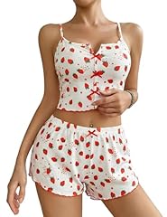 White Strawberry Print