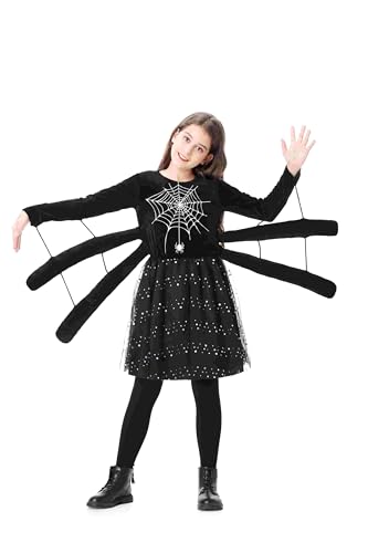 Disfraz infantil de Spider para Halloween L 8-10 años miniatura 6