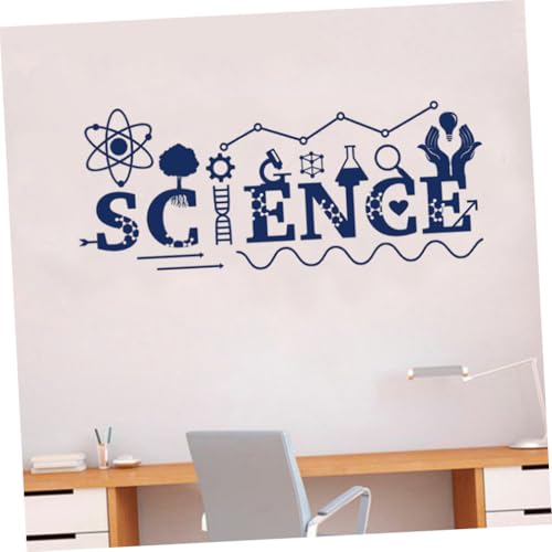 Vinilo decorativo ciencia 99x42 cm adhesivo para pared miniatura 5