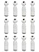 Produktbild Einmachflasche Glasflasche Saftflasche mit Bügelverschluss zum Befüllen 250 ml 500 ml 1000 ml, Größe/Stückzahl:250 ml / 12 Stück