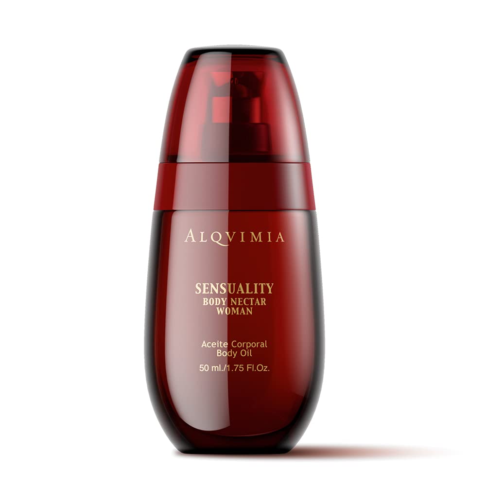 Alqvimia | Aceite Corporal SENSUALITY Body Nectar Woman | Revitaliza la Feminidad y Realza la Belleza de la Mujer | 50 ml
