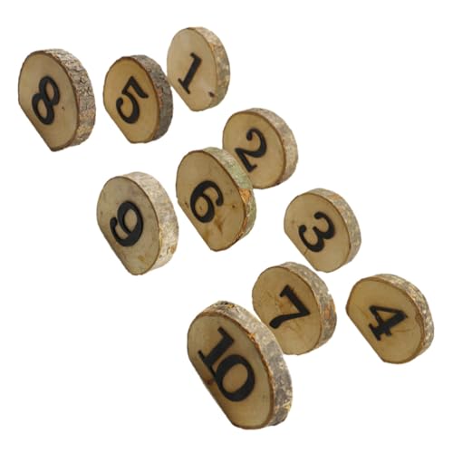 Numéros de Table Mariage en Bois pour Célébrer Votre Amour Style Champêtre