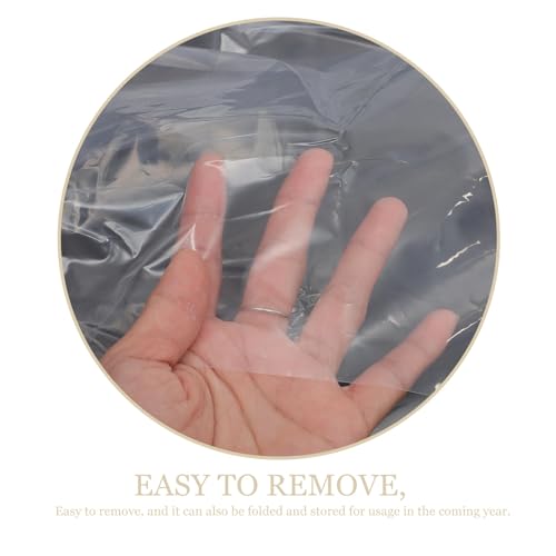 Housse de canapé pliable en plastique transparent pour déménagement - 4