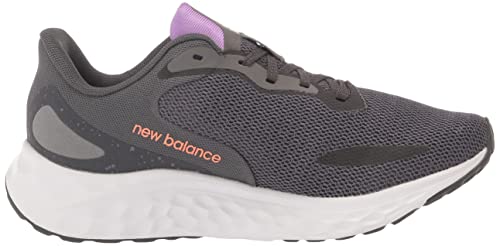New Balance Women's Fresh Foam Arishi V4 Running Shoe, Magnet/Light Dragonfly/Electric Purple, 9 #TOP5