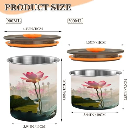 Envase hermético para café acero inoxidable 500 ml miniatura 2
