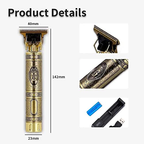 Hair-Trimmer-For-Men-Buddha-or-Dragon-Style-Trimmer-Professional-Hair-Clipper-Adjustable-Blade-Clipper-Hair-Trimmer-and-Shaver-For-Men-Retro-Oil-Head-Close-Cut-Precise-hair-Machine