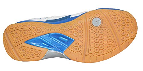 Image of Port Unisex Adult White Badminton Shoes-4 UK (38 EU) (5 US) (ACTNEW)