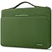 MCHENG 14-Zoll 360 schützende Laptop-Tasche mit Griffen Große Kapazität Aktentasche Kompatibel mit Lenovo IdeaPad Slim 3i/15 Macbook air M2 2023/15.4 MacBook Pro/14 Dell Chromebook 14,Grün.