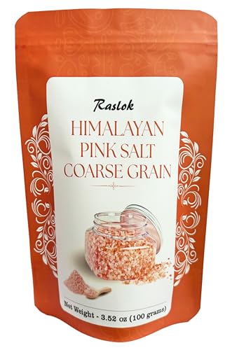 Raslok Himalayan Pink Salt | Coarse Grain (3.52 Ounces,100gm) image 3