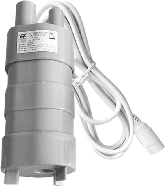 yeacher Tamanho compacto 12 V 600L/H Bomba de água submersível de alta pressão Micromotor trifásico 5 metros 10L/M Bomba de água de alta elevação