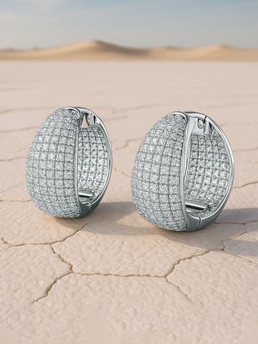 Image of Rubans Demi Fine Stainless Steel Stud Earrings Daily Gift for Women & Girls