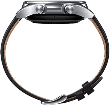 Amazon Com Samsung Galaxy Watch 3 Stainless Steel 41mm Spo2 Oxygen Sleep Gps Sports Fitness Smartwatch Ip68 Water Resistant International Model No S Pay Sm R850 Fast Charge Cube Bundle Silver Electronics