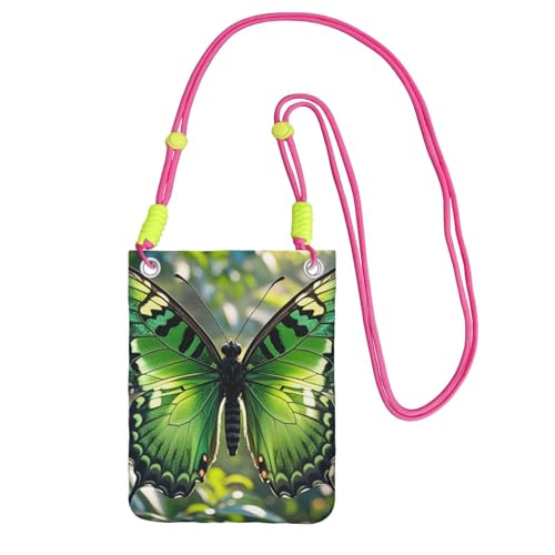 Sac à main pour téléphone portable fuchsia, la pochette de voyage idéale