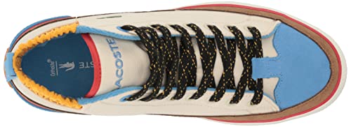 Lacoste Gripshot Sneaker, Wht/Ylw, 6 Us Unisex Big Kid #TOP4