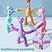 Imagen de KEWUF 4 Piezas Telescopic Suction Cup Giraffe Toy