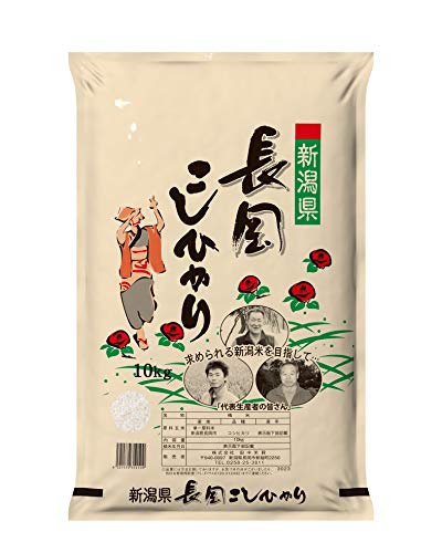 【精米】 田中米穀 新潟 長岡産 コシヒカリ 10kg 令和6年産のサムネイル
