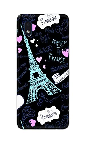 Image of PRINTFIDAA Lovers Famous Place Eiffel Tower in Paris Printed Designer Hard Back Case Cover for Samsung Galaxy M01 Core /Samsung A01 Core, SM-M013F /DS, SM-A013F /DS -(WY) MVN1003