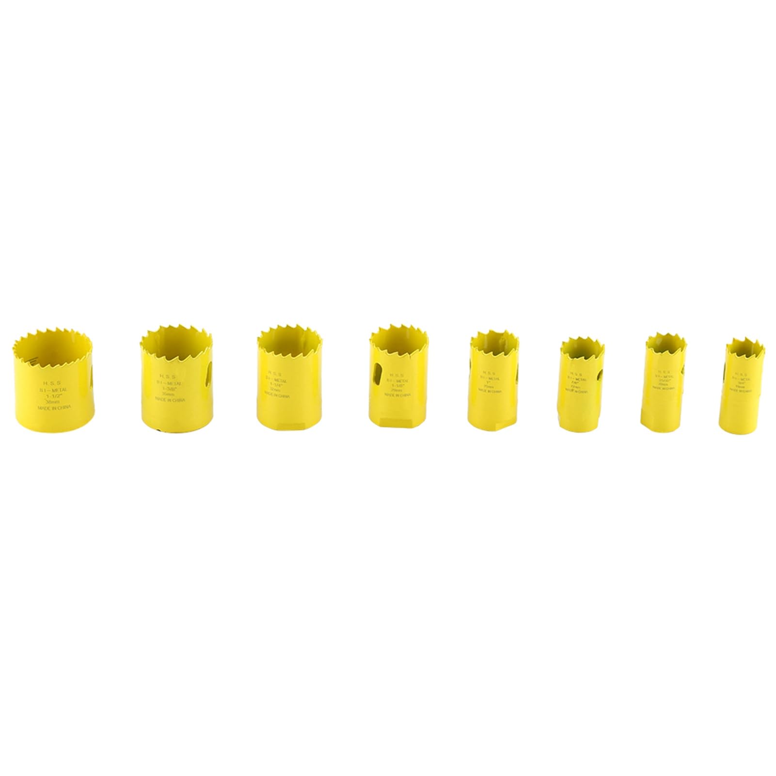 Marhynchus Kit a Tazza M42 Set a Tazza per Metallo Acciaio 19 Pezzi da 19 Mm a 76 Mm con Custodia per il Taglio di Alluminio Acciaio Legno Plastica e Cartongesso