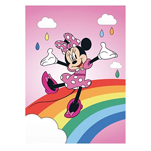 Minnie Plaid Couverture Polaire Disney