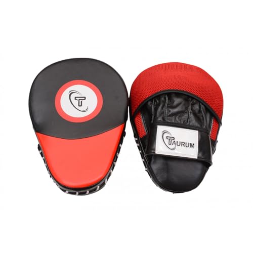 TAURUM Focus Pad Breathable, Durable, Boxing Pads for Long Lasting Performance (Red)