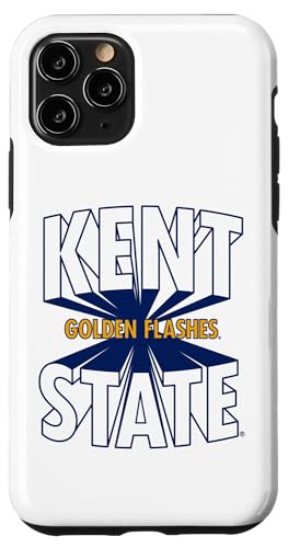 Coque anti-rayures iPhone 11 Pro Kent State Golden Flashes NCAA