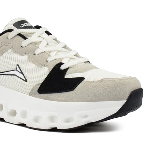 Image of JQR Slipstream Sports Shoe for Men | Breathable Mesh | Shock Absorption | Nonslip | Lightweight & Comfortable | Stylish & Durable for Running, Gym, Walking, Jogging & Casual Use for Everyday Wear