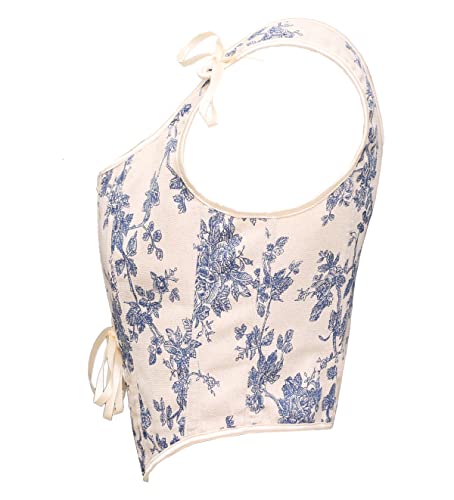 bslingerie Women Retro Vintage Victorian Push Up Bustier Going Out Crop Top Tank Top Corset Corset3