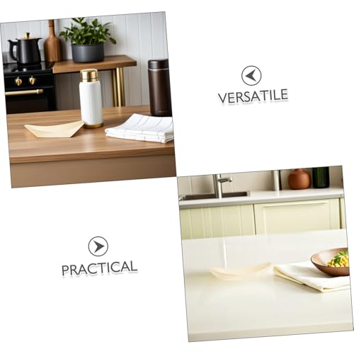 Platos desechables de madera para sushi 100 pcs miniatura 3