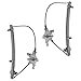 TRQ Front Manual Window Regulator Set Compatible with 1998-2004 Nissan Frontier 2000-2004 Xterra