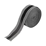 Saumband zum Aufbügeln, 5 m, für einfache Kleidungsänderungen an Jeans und Hosen (schwarz)