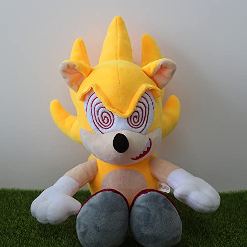 Sodosay 14.6" Sonic Plush, Fleetway Super Sonic Plush Toy For Fans Gold Sonic Plush Figure Collectible #TOP6