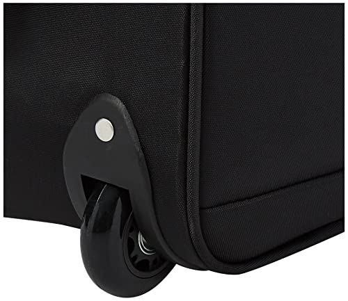 Amazon Basics Underseat Carry-On Rolling Travel Luggage Bag With Wheels, 14 Inches, Black #TOP2