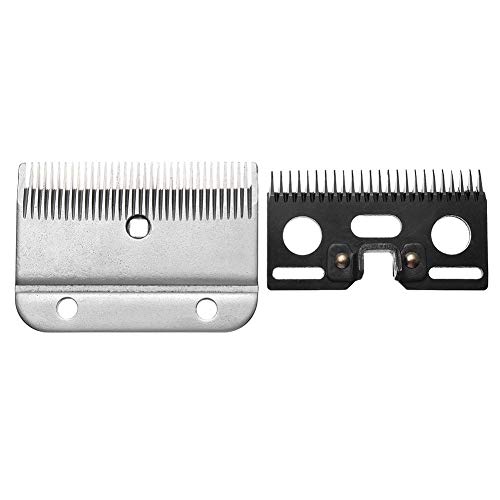 TAKEKIT Horse Clippers Replacement Blades, Detachable Universal Blades for Professional Horse Grooming Clippers, Top and Bottom, Stainless Steel, 35-Teeth - Thumbnail 3