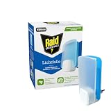Raid Essentials LED Lichtfalle, Insektizidfrei, 1 Lichtfalle & 1 Nachfüllpackung