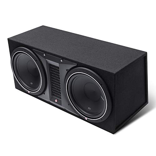 Rockford Fosgate Punch P1-2X12 Dual P1 12" Loaded Subwoofer Enclosure Ported - Image 3