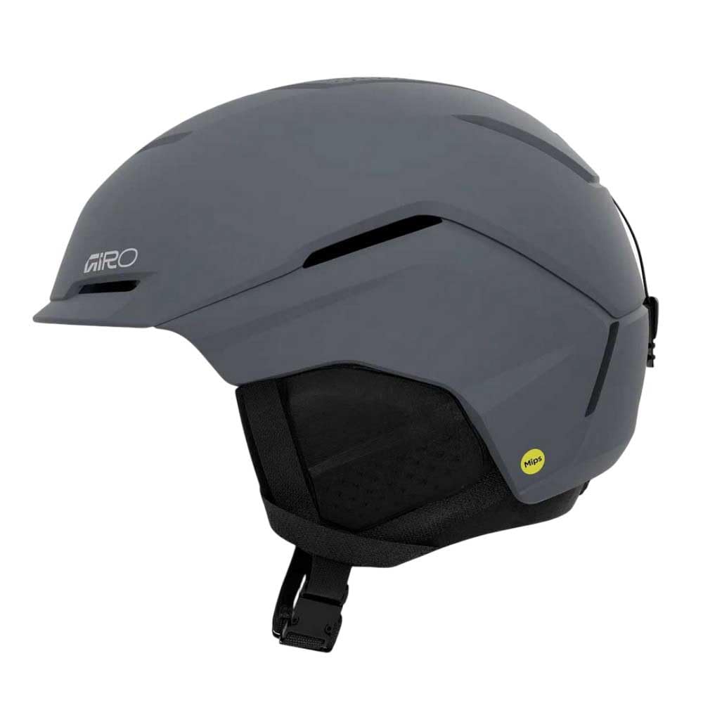 Giro Tenet MIPS kask narciarski i snowboardowy rozmiar S, kask narciarski hybrydowa konstrukcja, ochrona MIPS, termostat control, kształt 2 Fit, kask All-Mountain | matowy indygo (matowy szary)