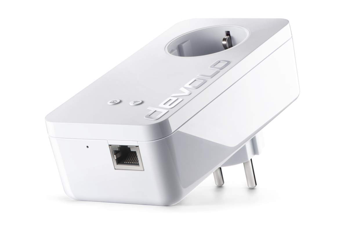 Devolo - Adattatore di rete WiFi Powerline dLAN 550+, Ethernet
