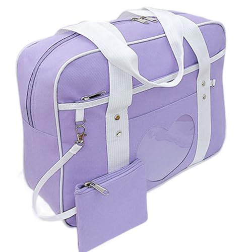 Sac cabas pour femme multipoches violet pour ne plus jamais rien perdre