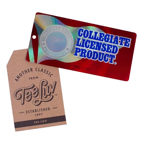 Tee Luv Men's Faded Harvard University Logo Hoodie3